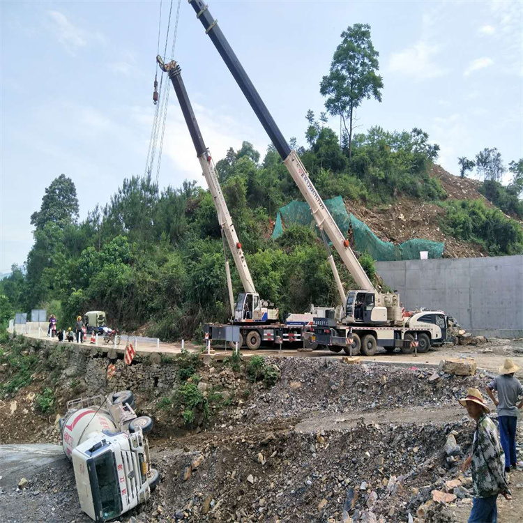 汕尾汕尾24小时应急道路救援吊装吊装现场实拍